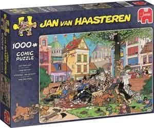 Jan van Haasteren Puzzel Vang die kat - Kattenpuzzel