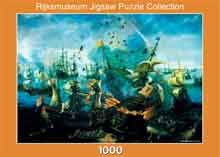 Puzzel Zeeslag Cornelis Claesz van Wieringen Rijksmuseum Legpuzzel
