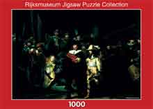 Schilderij Puzzels Rembrandt Nachtwacht Legpuzzel